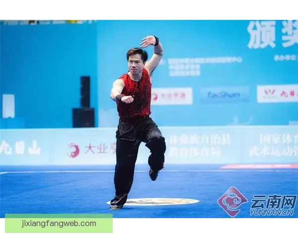 288名武林高手云南石林比拼武术套路争夺亚运入场资格